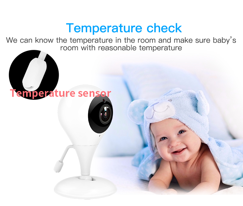 2.4 inch baby monitor HD baby monitor voice intercom wireless childcare device